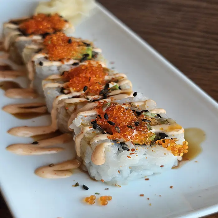 Grilled Salmon Roll